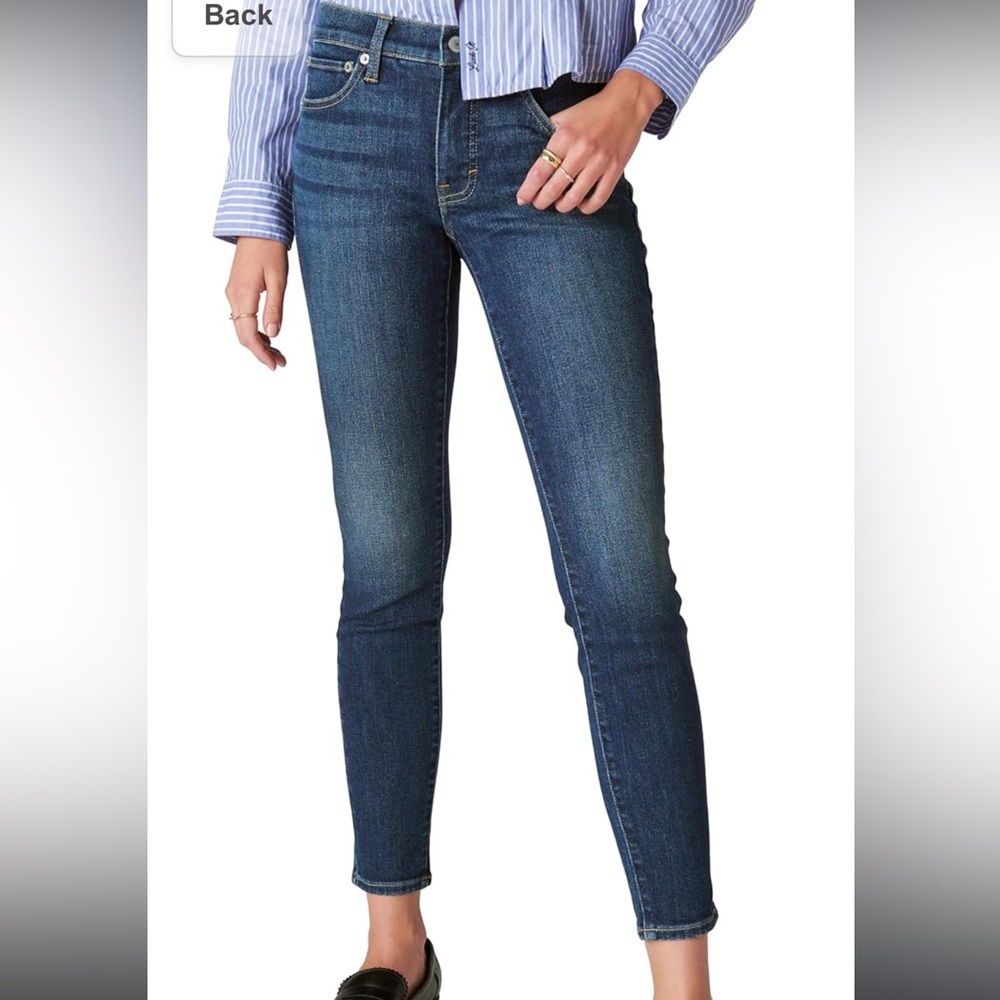 Lucky Brand- Ava Skinny Mid Rise Jeans